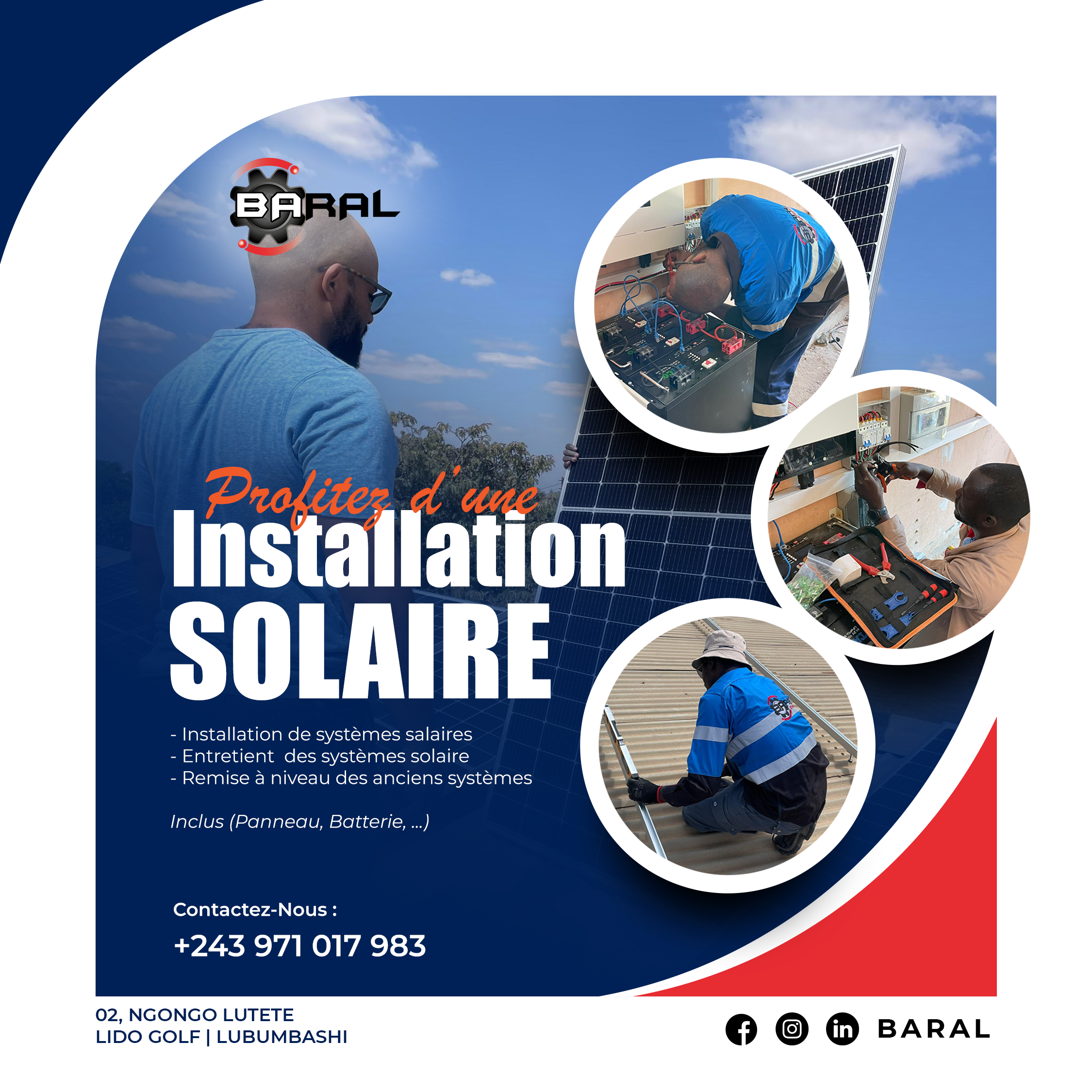 Affiche publicitaire – BARAL