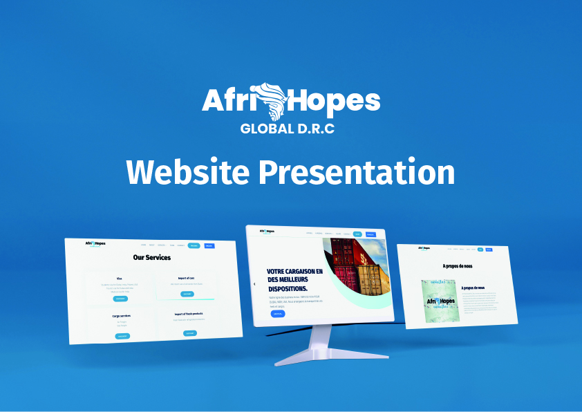 AfriHopes — Plateforme de services logistiques et administratifs