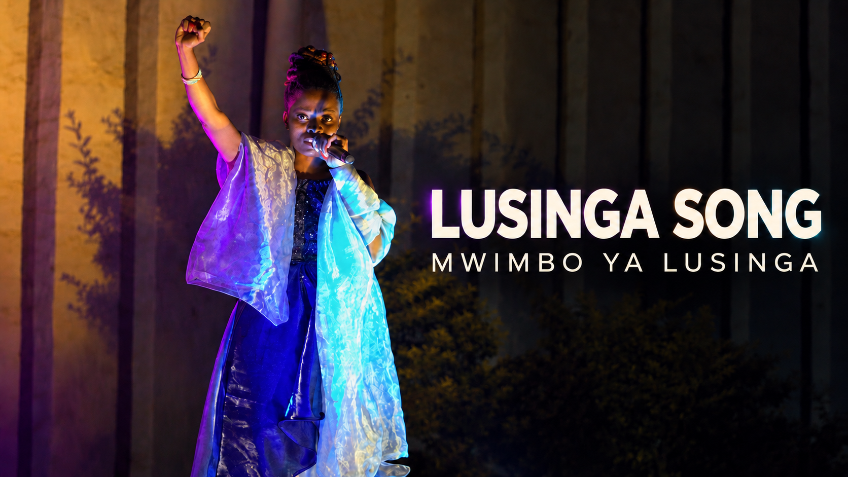 LUSINGA SONG – MWIMBO YA LUSINGA | Création audiovisuelle et performance mapping